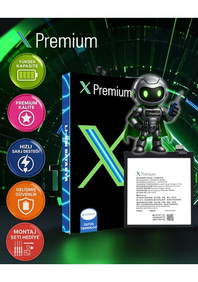 Xpremium Reno2 Z Uyumlu Batarya Pil Süper Yüksek Kalite 4000 Mah Blp737