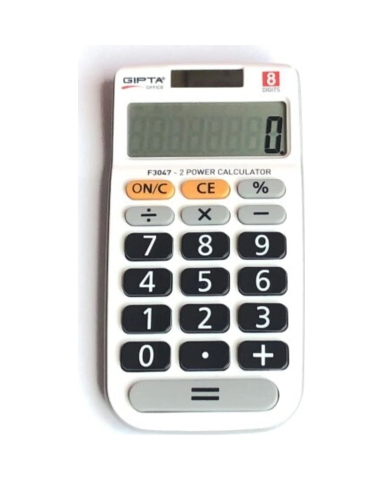 F3047 Hesap Makinesi 8 Haneli - Beyaz Diğer