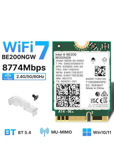 Intel Be200 Network Kartı