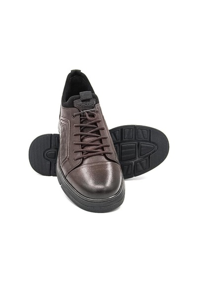 Komcero 5k2530-2120 Erkek Casual Ayakkabı - Koyu Kahverengi Koyu Kahverengi