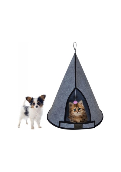 Bundera Cat Tower Kedi Köpek Evi Çadırı 60 x 50 CM