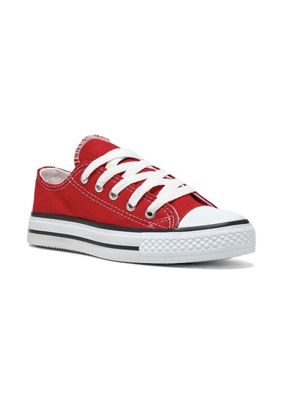 Tonny Black Çocuk Unisex Kırmızı Rahat Kalip Sneaker Ayakkabi Kırmızı