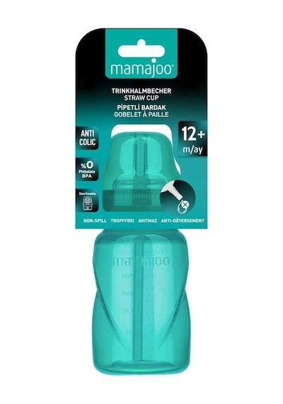 Mamajoo Pipetli Bardak 270 Ml / Yeşil