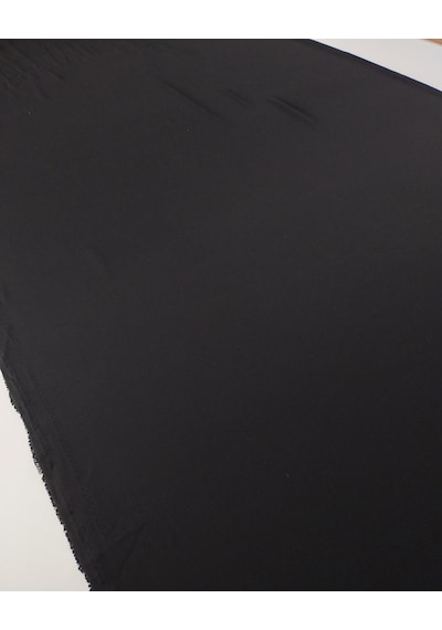 Siyah Renkte Sentetik Astarlık Kumaş En: 145cm-10918 Siyah