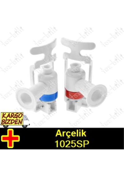 Arçelik Uyumlu 1025Sp Su Sebili Sıcak & Soğuk Musluk Seti