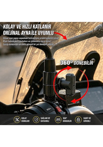 Ph-491 Üniversal Ayna Katlama Aparatı