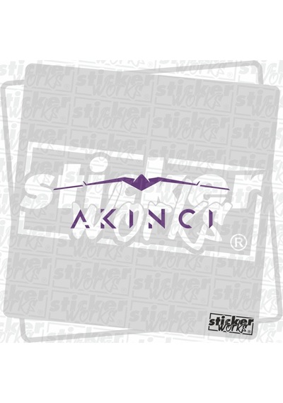 Akıncı Hologram Sticker Mor