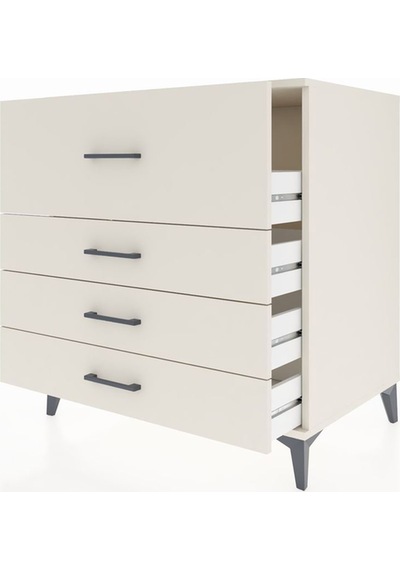 Kronos Şifonyer 4 Çekmeceli 88x59x96 Aytaşı-aytaşı Aytaşı