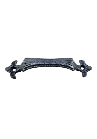 Jenerik Antika Tarz Dekoratif Pirinç Lale Mobilya Kulbu - 27x115 Mm, Oksit Diğer