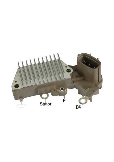 12V Alternatör Konjektör Nippon Denso (3 Fiş Oval Soket) (S Ig L)