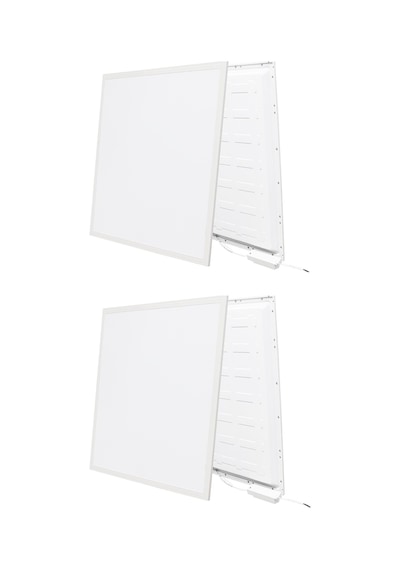 24w 30x30 Backlight Led Panel Armatür 3200k Sarı Işık 2 Adet