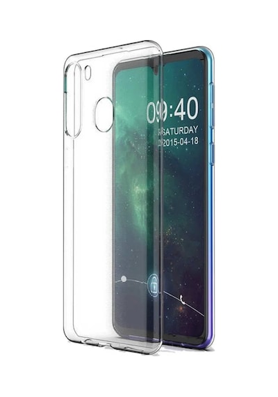 Samsung Uyumlu  Galaxy A11 Kılıf Lüx Şeffaf Silikon 0.2M-Çok Renkli