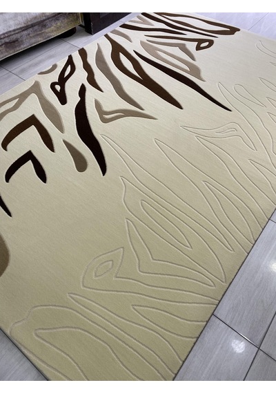 Saray Halı Vizyon 11340 R 200X300 Krem Kahverengi 6 M2 Halı !