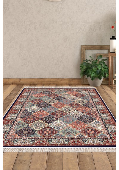 Eko Trend Djt Halı Yıkanabilir Kaymaz Taban S5008 Persian Renkli