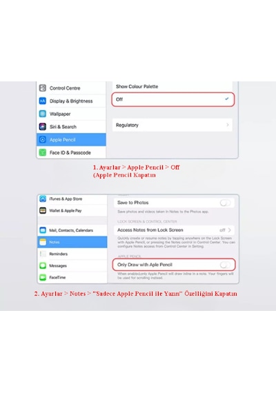 Apple Uyumlu iPad Kapasitif Palm Rejection Manyetik Dokunmatik Stylus