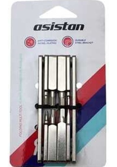 Asıstan Gyver Mc60 8 Fonksiyonlu Çakı Alyan Gümüş