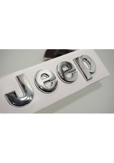 Dk Tuning Jeep Kaput Bagaj Krom Metal Logo Amblem Arma
