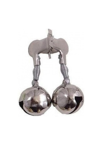 Silverstar Tekli Ve Çiftli Klipsli Metal Zil Boy: 18mm Klipsli Çiftli