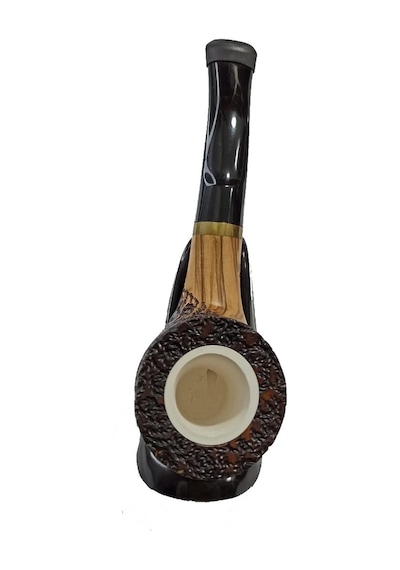 Joydizayn Pipo Seti Zeytin Ağacı Lüle Taşı Pipo Seti  Jdpzls001