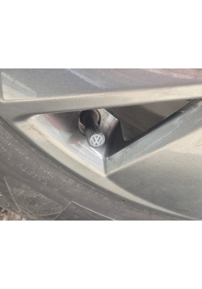 Volkswagen Sibop Kapağı , Vw Araç Lastik Sibop Kapağı , Volkswagen Araç Tekerlek Sibop Kapağı - 4 Ad