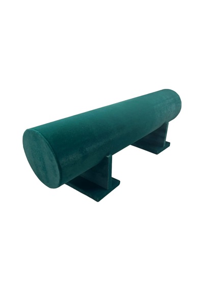 Yerli Üretim Büyük Boy Süet Kumaş Yeşil Renk 50 Cm Ayaklı Taç Standı Çok Renkli