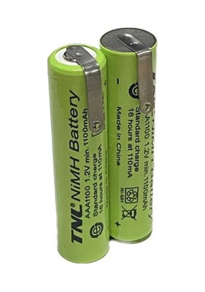 2.4v 1000mah Aaa İnce Pilli Traş Makinesi Pili