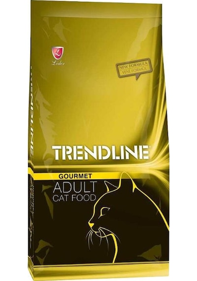 Trendline Tavuk Gurme Yetişkin Kedi Maması 15 KG