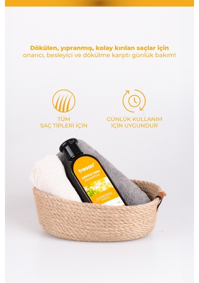Papatya Yumuşatıcı Bakım Şampuanı 300 Ml X 2 Adet