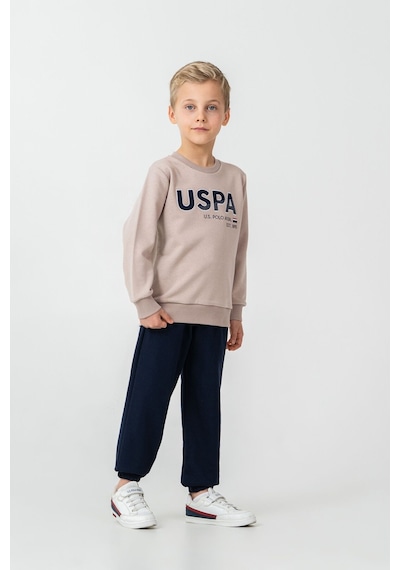 U.S. Polo Assn. Erkek Çocuk Nakışlı Sarı Uzun Kol Eşofman Takımı Us2627-c-v1 Us2627-c-v1