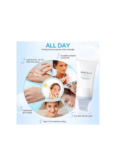 Madagaskar Centella Hyalu-cica Water-fit Güneş Serumu 50ml - 2 Adet