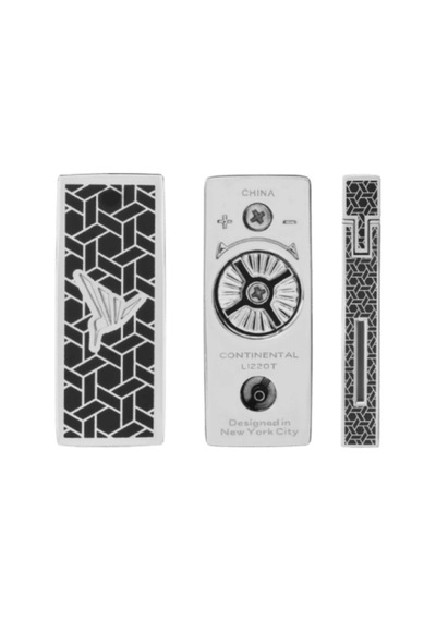 Colibri Continental Soft Flame Krom Desenli Çakmak