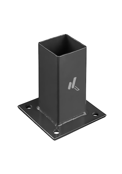 5 Adet Panel Çit Direği 75 CM Antrasit + Aksesuarlar