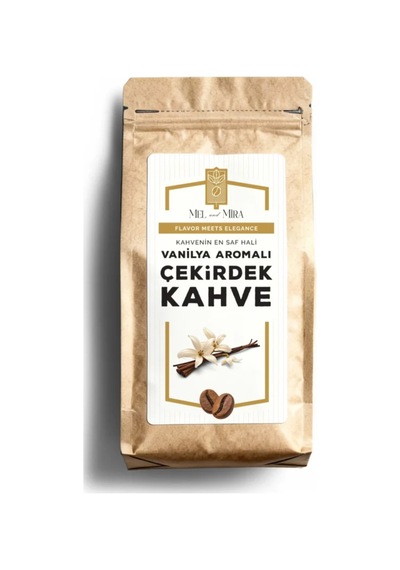 Vanilla Bean Coffee 200g, Vanilya Aromalı Çekirdek Kahve Çekirdek Kahve
