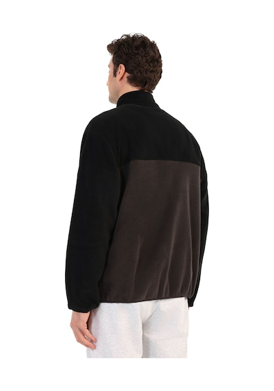 Lumberjack Polar Sweatshirt Erkek Siyah Ml Sanba 7plr002 000000000102709082