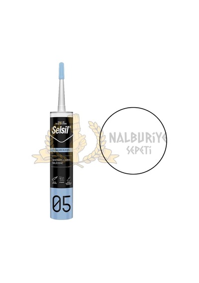 Selsil Mutfak Banyo Duşakabin Silikonu Beyaz 280 Ml Beyaz Beyaz