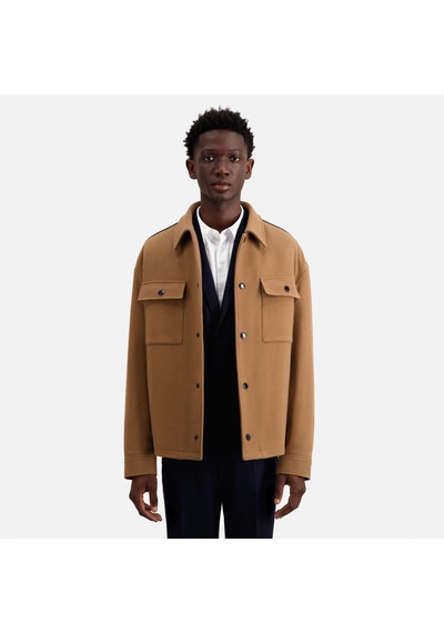 The Kooples Erkek Yün Karışımlı Kahverengi Ceket