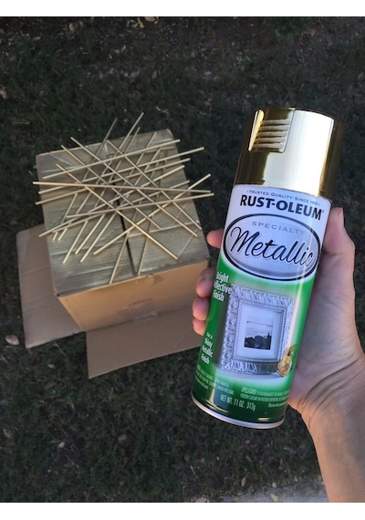 Rust-oleum 1910830 Metalik Gold Sprey Boya 325 Ml Parlak Altın Yansıtıcı Metalik Boya El İşine Özel Diğer