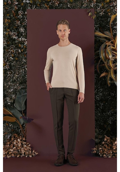 Efor P 1130 Slim Fit Haki Spor Pantolon Haki