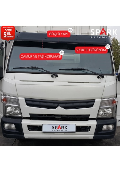 Mitsubishi Fuso Canter 2013- Yılı Ve Sonrası Uyumlu Ön Cam Güneşliği