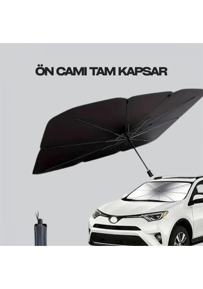 Ön Cam Güneşliği Isı Ve Uv Koruyucu Katlanabilir Araç Güneşlik Pratik Tasarım