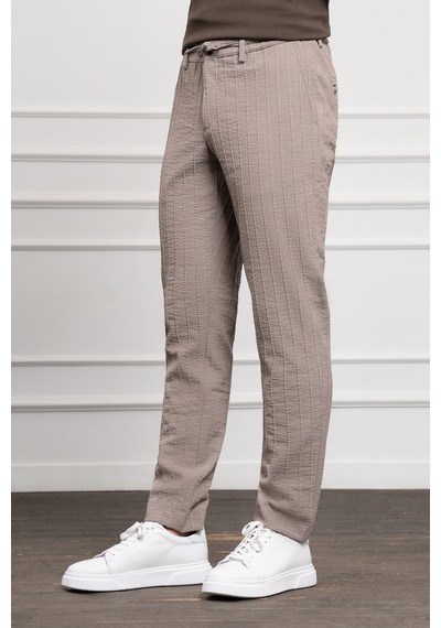 Morven Erkek Vizon Poliviskon Jogger Dynamic Fit Rahat Kesim Pantolon 25ms003014405 Vizon