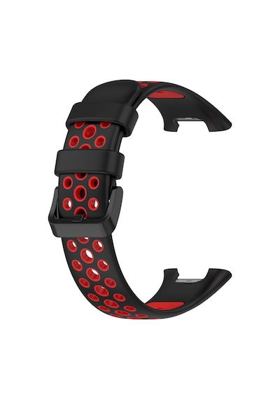 Microcase KY50 Xiaomi Mi Band 7 Pro için Delikli Silikon Kordon Kayış
