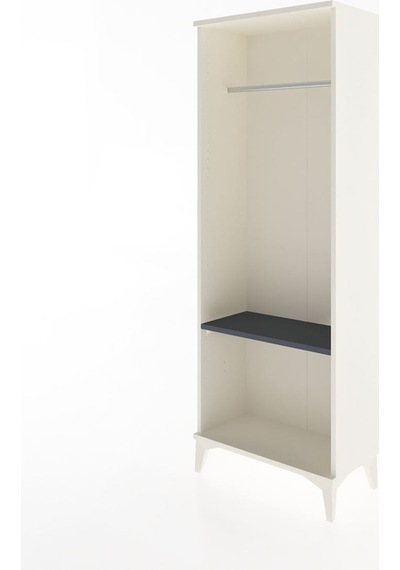 Arges Dolap Tek Raflı Kapaklı Tek Askılı 60x30x163 Aytaşı-antrasit Aytası Arges Dolap Tek Raflı Kapaklı Tek Askılı 60x30x163 Aytaşı-antrasit Aytası