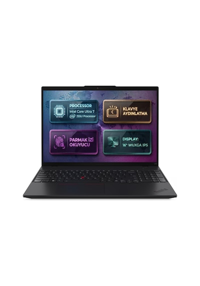 Lenovo Thinkpad L16 Gen 2 21SBS1FUTX 012 U7-255U 64 GB 2 GB SSD 16" W11P WUXGA Dizüstü Bilgisayarı