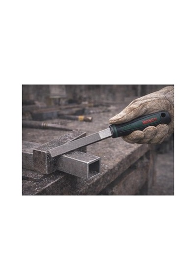 Kare Metal Eğe, 200 Mm Orta Diş İle Ergonomik Tasarım