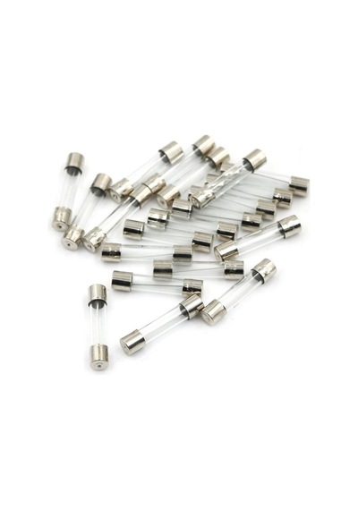 5x20mm 5 Amper Cam Sigorta 1 Kutu - 100 Adet