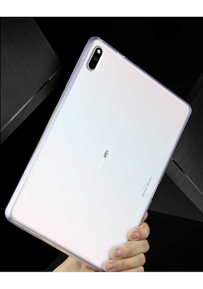 Matepad 10.4 Uyumlu Zore Tablet Süper Silikon Kapak-siyah Tablet Kılıfı