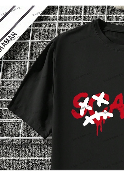 Tarzsokak Alt/üst T-shirt Ve Şort Takımı Kod Alt156 Siyah