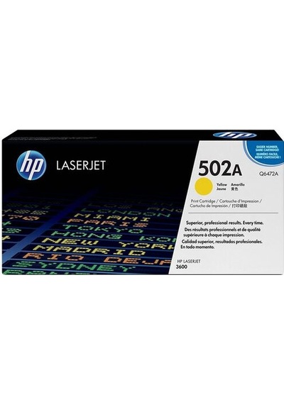Hp Q6472A Hp 502A Sarı Toner