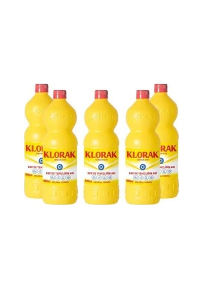 Çamaşır Suyu 5 X 940 Ml Diğer